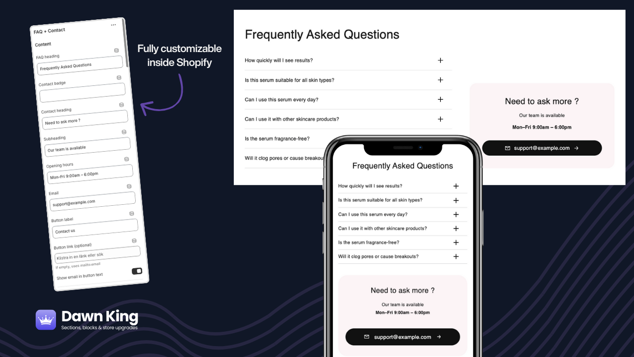 FAQ / Objection Handling Section — No Apps Required